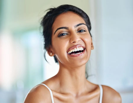 Chiropractic Nottingham MD Happy Smiling Lady