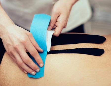 Chiropractic Nottingham MD Kinesio Taping